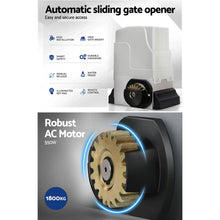 Load image into Gallery viewer, Lockmaster Automatic Sliding Gate Opener Kit 6M 1800KG