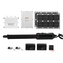 Load image into Gallery viewer, LockMaster 40W Swing Gate Opener Auto Solar Power 600KG