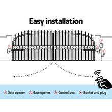 Load image into Gallery viewer, LockMaster Swing Gate Opener Double Automatic Electric Kit Remote Control 1000KG