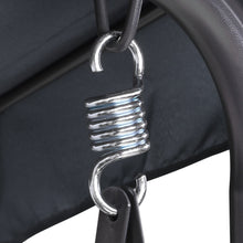 Load image into Gallery viewer, Gardeon Outdoor Swing Chair Hammock Bench Seat Canopy Cushion Furniture Grey