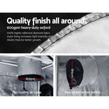 Load image into Gallery viewer, 1200cm Hydroponic Weather Proof Lightweight Grow Tent