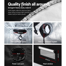 Load image into Gallery viewer, 60cm Hydroponic Weather Proof Lightweight Grow Tent