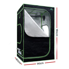 Load image into Gallery viewer, Greenfingers Grow Tent 900x90x180CM 1680D Hydroponics Kit Indoor Plant Room System