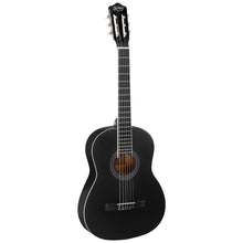 Load image into Gallery viewer, Alpha 39 Inch Classical Guitar Wooden Body Nylon String Beginner Gift Black