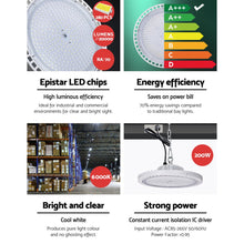 Load image into Gallery viewer, Leier LED High Bay Lights Light 200W Industrial Workshop Warehouse Gym WH