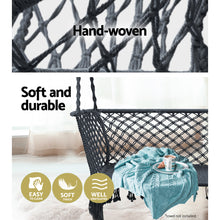 Load image into Gallery viewer, Portable Patio 2 Person Rope Swing Hammocks Chair