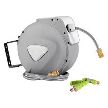 Load image into Gallery viewer, Water Hose Reel 20M Retractable Auto Rewind Garden Brass Spray Gun
