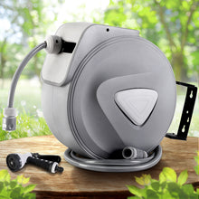 Load image into Gallery viewer, Water Hose Reel 30M Retractable Garden Auto Rewind Spray Gun