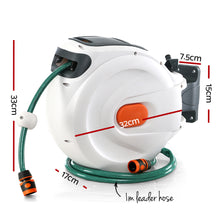 Load image into Gallery viewer, Greenfingers Water Hose Reel 10M Retractable Garden Spray Gun AutoRewind