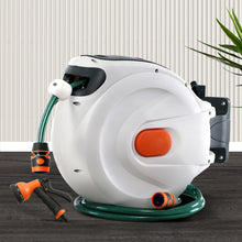 Load image into Gallery viewer, Greenfingers Water Hose Reel 20M Retractable Garden Spray Gun Auto Rewind