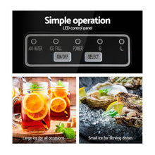 Load image into Gallery viewer, 2.4L Stainless Steel Portable Ice Cube Maker