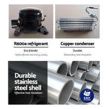 Load image into Gallery viewer, 2.4L Stainless Steel Portable Ice Cube Maker