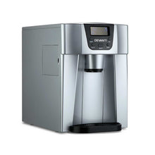 Load image into Gallery viewer, 2L Compact and portable Ice Cuber Maker & Water Dispenser - Silver