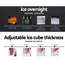 Load image into Gallery viewer, Stainless Steel Commercial Ice Cube Maker