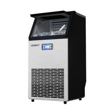 Load image into Gallery viewer, Devanti Commercial Ice Maker Machine 45kg Ice Cube Tray Bar Stainless Steel