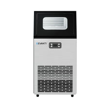 Load image into Gallery viewer, Devanti Commercial Ice Maker Machine 45kg Ice Cube Tray Bar Stainless Steel