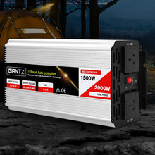 Load image into Gallery viewer, Giantz 1500W Puresine Wave DC-AC Power Inverter