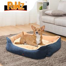 Load image into Gallery viewer, Soft Warm Washable Pet Bed Cushion Mattress - L Blue