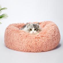 Load image into Gallery viewer, Calming Donut Pet Kennel - Pink L