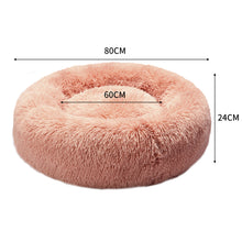 Load image into Gallery viewer, Donut Nest Calming Pet Kennel - Pink XL