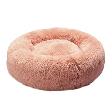 Load image into Gallery viewer, Calming Donut Nest Pet Kennel - Pink XXL