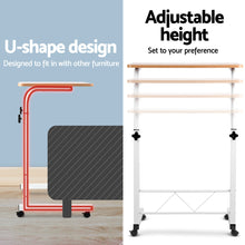 Load image into Gallery viewer, Artiss Laptop Table Desk Portable - Light Wood
