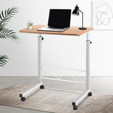 Load image into Gallery viewer, Artiss Laptop Table Desk Portable - Light Wood