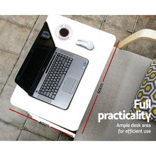 Load image into Gallery viewer, Artiss Laptop Table Desk Portable - White