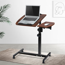 Load image into Gallery viewer, Artiss Laptop Table Desk Adjustable Stand - Walnut