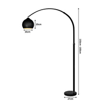 Load image into Gallery viewer, Modern Free Standing Height Adjustable Marble Base LED Floor Lamp