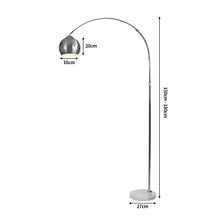 Load image into Gallery viewer, Modern Free Standing Height Adjustable Marble Base LED Floor Lamp