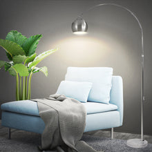 Load image into Gallery viewer, Modern Free Standing Height Adjustable Marble Base LED Floor Lamp