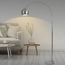 Load image into Gallery viewer, Modern Free Standing Height Adjustable Marble Base LED Floor Lamp