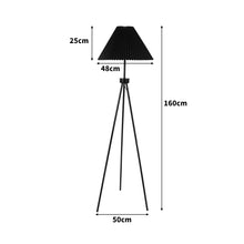 Load image into Gallery viewer, Modern Free Standing Classic Linen Fabric LED Floor Lamp