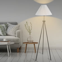 Load image into Gallery viewer, Modern Free Standing Classic Linen Fabric LED Floor Lamp