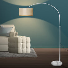Load image into Gallery viewer, Modern Free Standing Height Adjustable Marble Base LED Floor Lamp