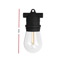 Load image into Gallery viewer, Jingle Jollys 86m Festoon Lights Christmas Fairy String Lights Outdoor Party