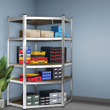 Load image into Gallery viewer, Corner Garage Metal Storage Shelves