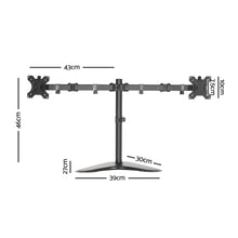 Load image into Gallery viewer, Magic Monitor Arm Stand Dual Black
