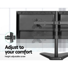 Load image into Gallery viewer, Magic Monitor Arm Stand Dual Black