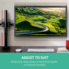 Load image into Gallery viewer, Magic Monitor Arm Mount Dual Black