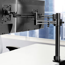 Load image into Gallery viewer, Magic Monitor Arm Mount Dual Black