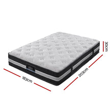 Load image into Gallery viewer, Giselle Bedding Lotus Tight Top Pocket Spring Mattress 30cm Thick – King