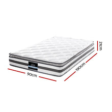 Load image into Gallery viewer, Giselle Bedding Normay Bonnell Spring Mattress 21cm Thick – Single