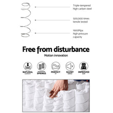 Load image into Gallery viewer, Giselle Bedding Franky Euro Top Cool Gel Pocket Spring Mattress 34cm Thick – Double