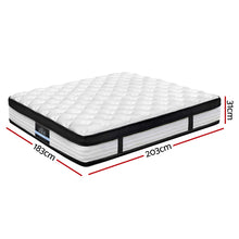 Load image into Gallery viewer, Giselle Bedding Devon Euro Top Pocket Spring Mattress 31cm Thick – King