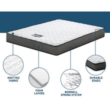 Load image into Gallery viewer, Giselle Bedding Alzbeta Bonnell Spring Mattress 16cm Thick – Queen