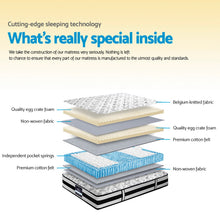 Load image into Gallery viewer, Giselle Bedding Rumba Tight Top Pocket Spring Mattress 24cm Thick – King