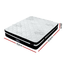 Load image into Gallery viewer, Giselle Bedding Regine Euro Top Pocket Spring Mattress 28cm Thick - Queen
