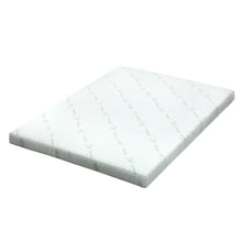 Load image into Gallery viewer, Giselle Bedding Cool Gel Memory Foam Mattress Topper w/Bamboo Cover 10cm - Queen